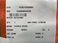 Iveco set pad brake - afbeelding 4 van  4