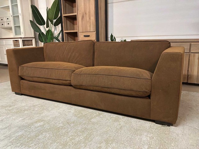 Ivory leren bankstel - afbeelding 3 van  11