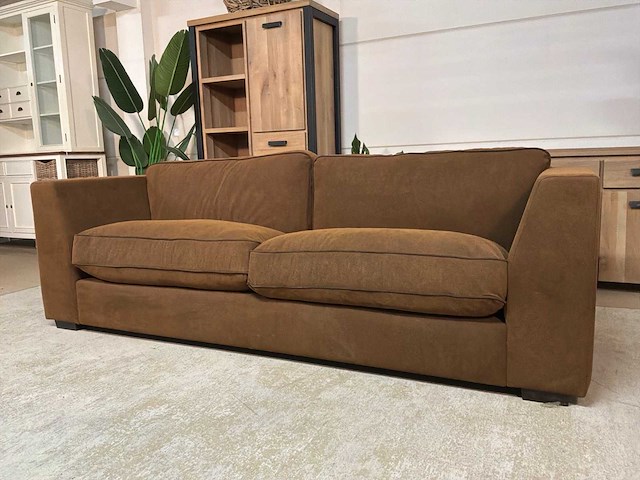 Ivory leren bankstel - afbeelding 4 van  11