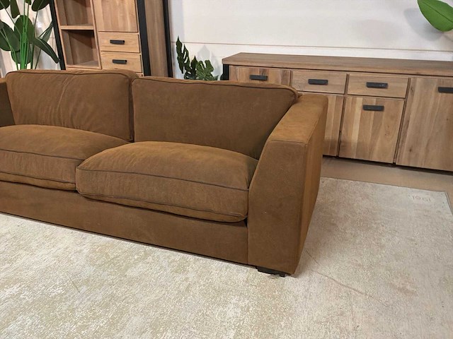 Ivory leren bankstel - afbeelding 6 van  11