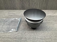 Ivy 6901706 design afvoerplug geborsteld gunmetal pvd - afbeelding 2 van  5