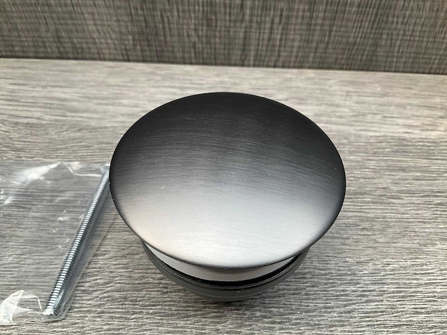 Ivy 6901706 design afvoerplug geborsteld gunmetal pvd - afbeelding 4 van  5