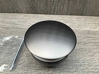 Ivy 6901706 design afvoerplug geborsteld gunmetal pvd - afbeelding 4 van  5