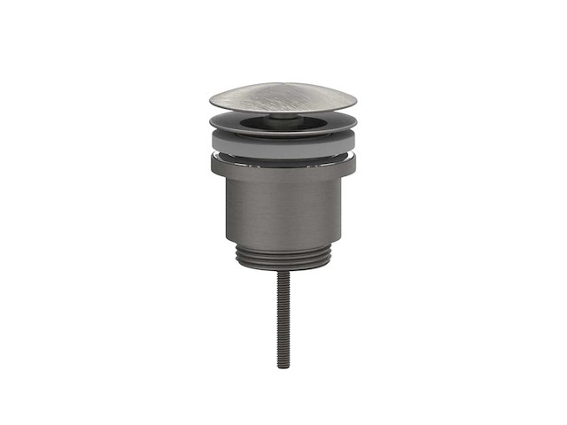 Ivy 6901706 design afvoerplug geborsteld gunmetal pvd - afbeelding 1 van  5