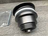 Ivy 6901706 design afvoerplug geborsteld gunmetal pvd - afbeelding 5 van  5