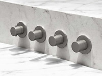 Ivy bond inbouwmengkraan 3 functies geborsteld metal black opbouwdeel