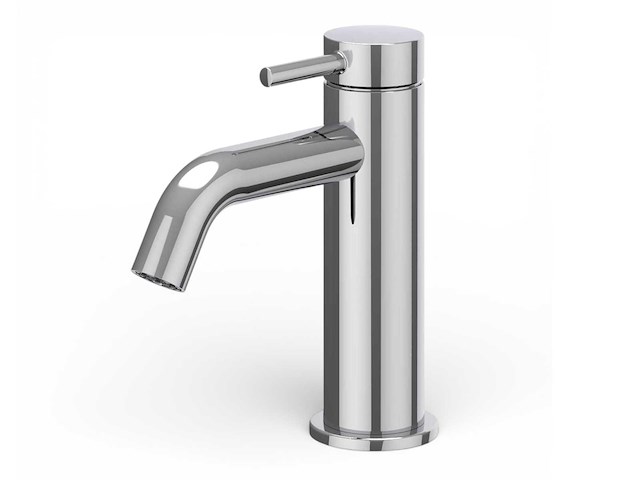 Ivy bond wastafelkraan laag model chroom - afbeelding 1 van  6