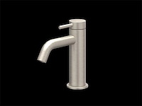 Ivy bond wastafelmengkraan laag model geborsteld nikkel