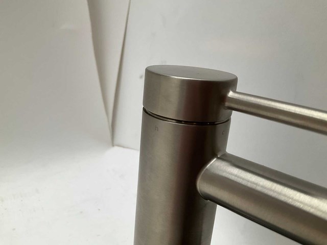 Ivy bond wastafelmengkraan laag model geborsteld nikkel - afbeelding 6 van  7