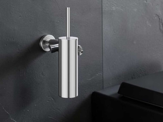 Ivy toiletborstelgarnituur wand model chroom 6500651 - afbeelding 5 van  8
