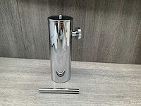 Ivy toiletborstelgarnituur wand model chroom 6500651 - afbeelding 6 van  8