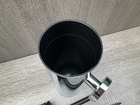 Ivy toiletborstelgarnituur wand model chroom 6500651 - afbeelding 3 van  8