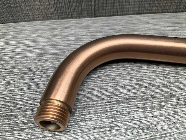 Ivy wandarm 40cm geborsteld mat koper pvd 6901555 - afbeelding 3 van  5