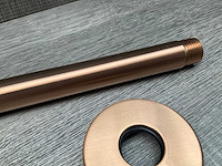 Ivy wandarm 40cm geborsteld mat koper pvd 6901555 - afbeelding 4 van  5