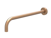 Ivy wandarm 40cm geborsteld mat koper pvd 6901555 - afbeelding 1 van  5