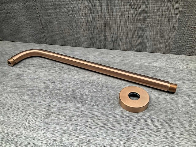 Ivy wandarm 40cm geborsteld mat koper pvd 6901555 - afbeelding 2 van  5