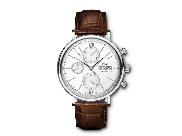 Iwc portofino chronograph | iw391027 | silver dial | unworn | 2026 - afbeelding 1 van  1