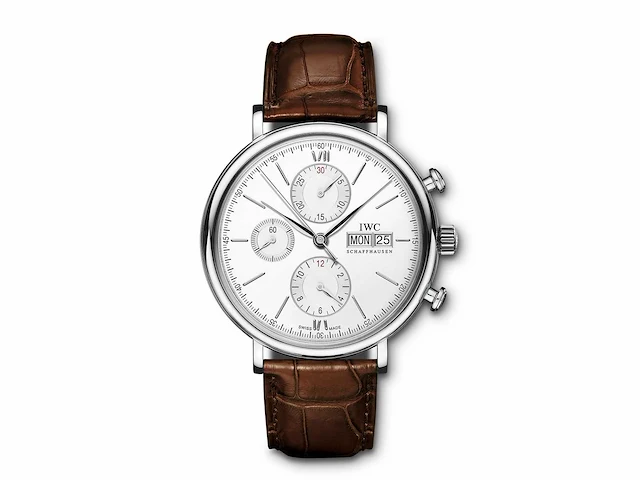 Iwc portofino chronograph | iw391027 | silver dial | unworn | 2026 - afbeelding 1 van  1