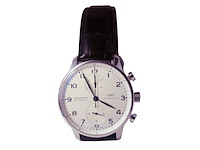 Iwc portugieser chronograph iw371446 automatisch herenhorloge - afbeelding 1 van  20