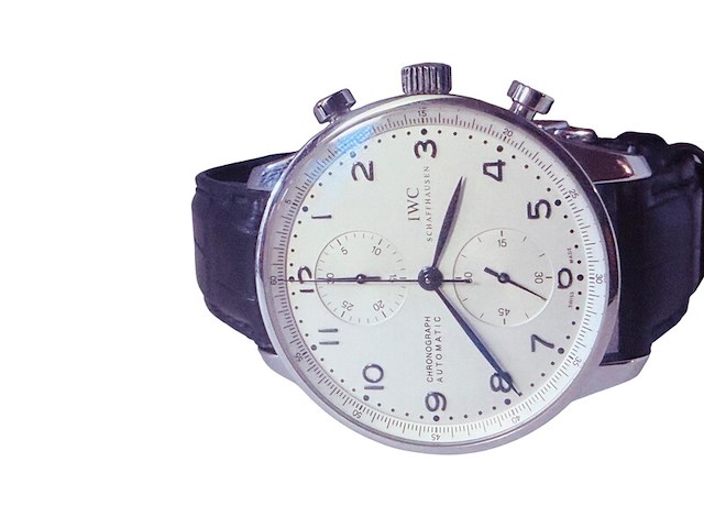 Iwc portugieser chronograph iw371446 automatisch herenhorloge - afbeelding 15 van  20