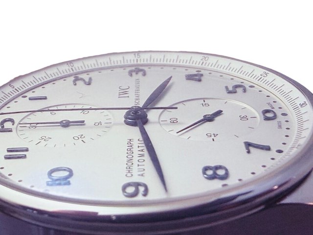 Iwc portugieser chronograph iw371446 automatisch herenhorloge - afbeelding 16 van  20