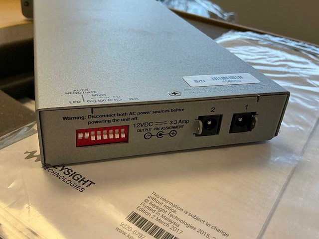 Ixia copper 10/100/1g zero delay network tap (3x) - afbeelding 4 van  4