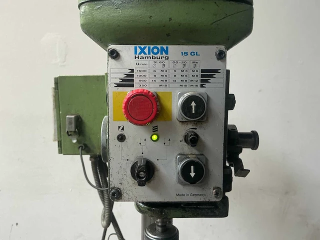 Ixion - bt 15 gl - pillar drilling machine - afbeelding 8 van  13