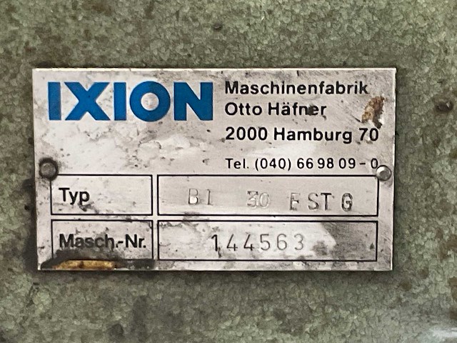Ixion b1 30 kolomboor- freesmachine - afbeelding 7 van  15