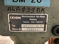 Ixion bt 156 tafelboormachine - afbeelding 6 van  7