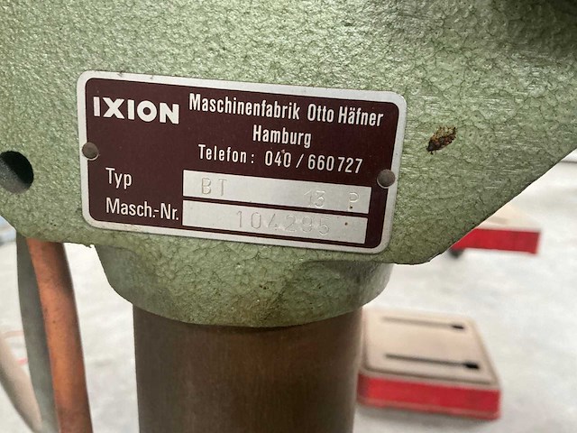 Ixion bt13p kolomboormachine - afbeelding 6 van  6