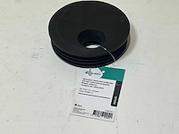 J de beer afvoerreduceerstuk dn110x32mm tpe-zwart (86x) - afbeelding 1 van  5