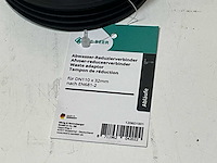 J de beer afvoerreduceerstuk dn110x32mm tpe-zwart (86x) - afbeelding 2 van  5