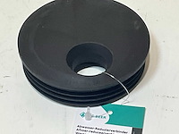 J de beer afvoerreduceerstuk dn110x32mm tpe-zwart (86x) - afbeelding 3 van  5