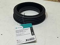 J de beer afvoerreduceerstuk dn110x75mm tpe-zwart (30x) - afbeelding 1 van  5