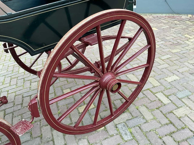 J delay montceau les mines phaeton rijtuig - afbeelding 2 van  16