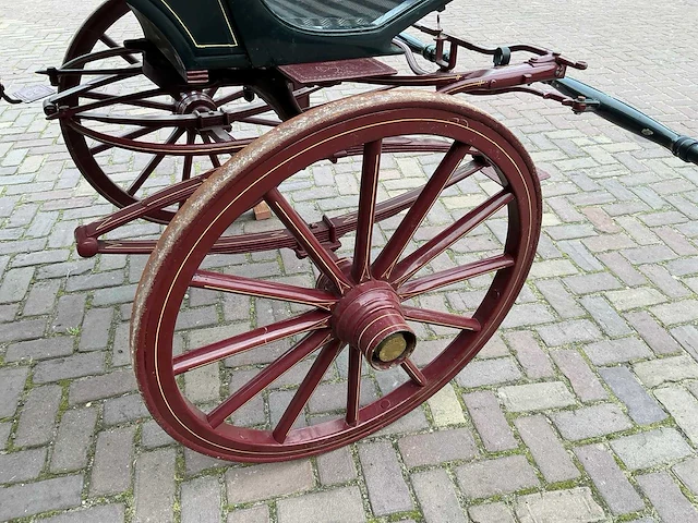 J delay montceau les mines phaeton rijtuig - afbeelding 15 van  16
