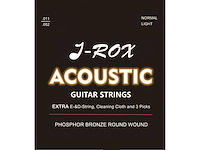 J-rox acoustic gitaar snaren (91x) - afbeelding 1 van  4