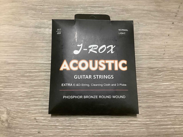 J-rox acoustic gitaar snaren (91x) - afbeelding 2 van  4