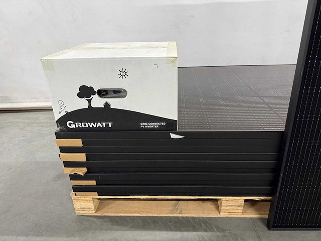 Ja solar - jam54s31-395/mr - set van 11 zonnepanelen (395 wp) - growatt 4.6 kw omvormer - afbeelding 3 van  7