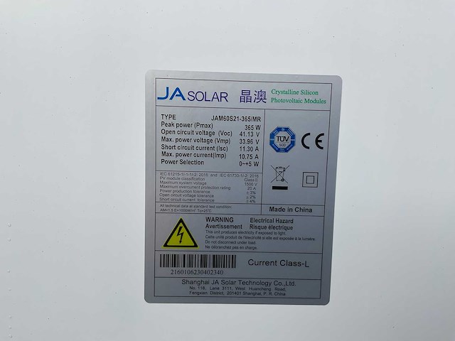 Ja solar - set van 10 zonnepanelen (365 wp) - goodwe 3.6k omvormer - afbeelding 4 van  8