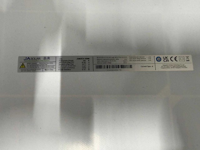 Ja solar - set van 13 zonnepanelen (380 wp) - sma 4kw omvormer - afbeelding 5 van  6