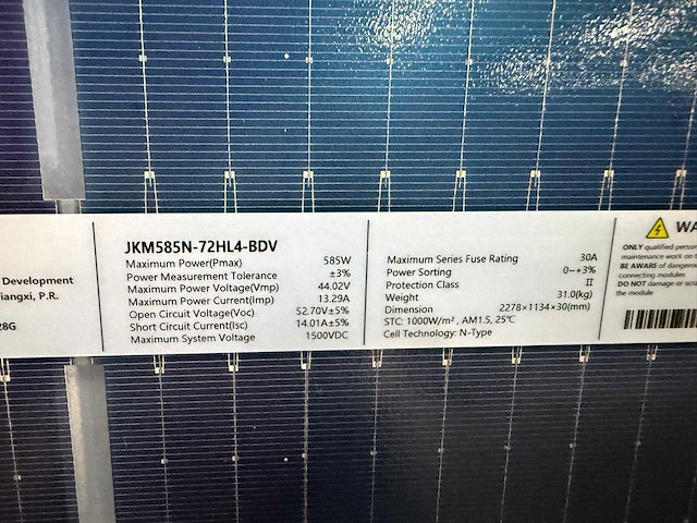 Ja solar - set van 23 zonnepanelen - goodwe 8 kw omvormer - afbeelding 3 van  8