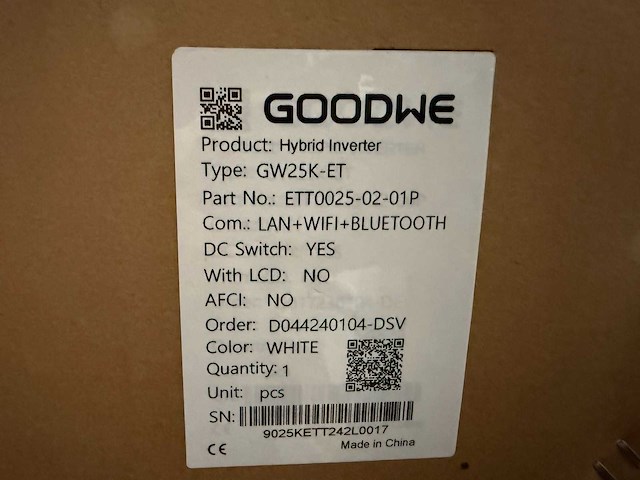 Ja solar - set van 60 zonnepanelen - goodwe 25k omvormer - afbeelding 6 van  6