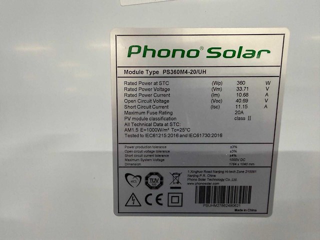 Ja solar - set van 7 zonnepanelen - solax 2 kw omvormer - afbeelding 4 van  6