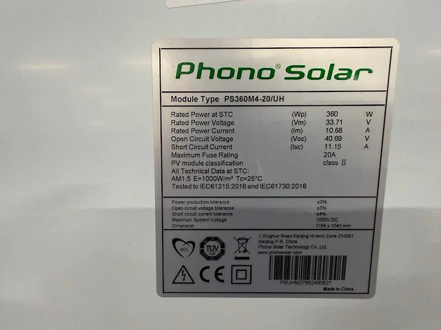 Ja solar - set van 7 zonnepanelen - solax 2.5 kw omvormer - afbeelding 4 van  6