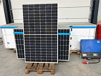 Ja solar - set van 75 gebruikte zonnepanelen (330 wp) - gebruikte sma (25 kw) omvormer