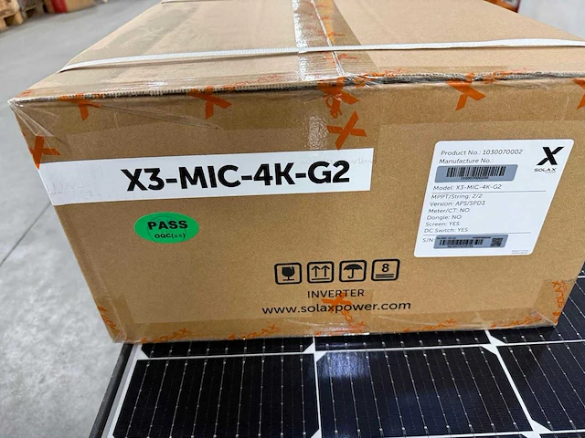 Ja solar - set van 9 zonnepanelen - solax 4kw omvormer - afbeelding 3 van  5