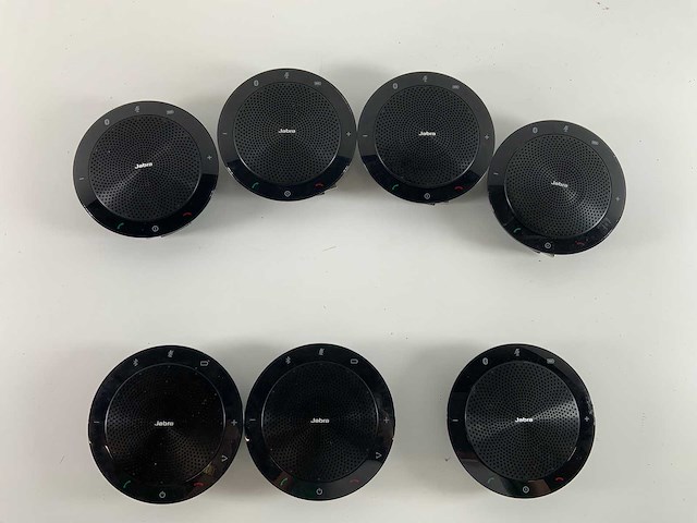 Jabra - speak 510 series bluetooth & speakerphones mixed lot (7x) - afbeelding 1 van  7