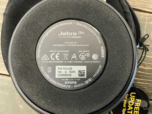 Jabra 510 smartspeaker - afbeelding 2 van  3