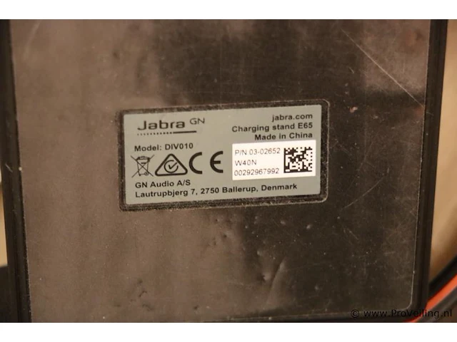 Jabra div010 headsets incl. oplaadstations - afbeelding 6 van  6